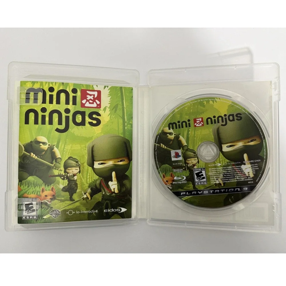 Mini Ninjas - Sony PS3 - CIB - Case Disc Manual Eidos Tested and Working - Picture 2 of 7